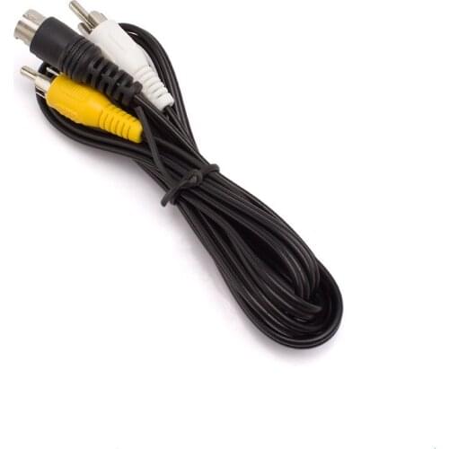 BUKIM 20 pcs 3 pin AV Cable for SEGA Mega Drive 2 RCA Cord for SEGA Genesis 2