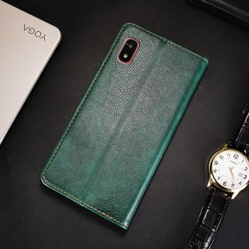 Leather Flip Case For Samsung Galaxy A20 Funda Luxury Wallet Fitted Cover For Samsung A21 Japan Version Case Card Slots Coque