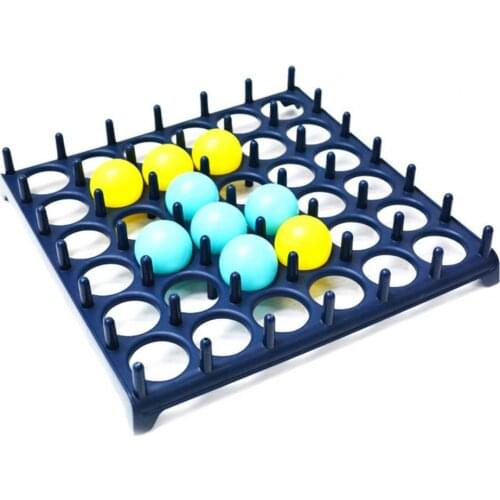 1 Set Jumping Ball Game Interesting Educational Toy Plastic Parent-child Interactive Table Toy for Home