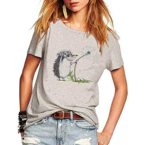 JIEXISHENG Women's Loose T-Shirts