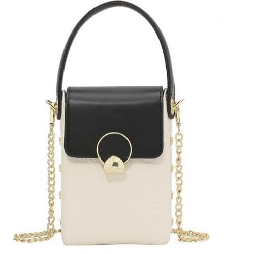 Mini Portable Small Square Bag Women Bags New Fashion Tide Chain Shoulder Cross-slung Mobile Phone Bag /DSFC0248