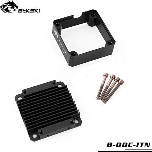 Bykski DDC Pump Metal metal Cover / DDC Series Accessroies Pump Aluminum Alloy Cooling DDC Modified Kit / acrylic board cover