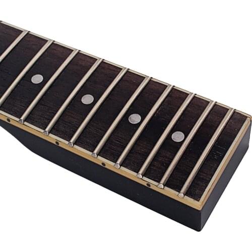 Natural Maple Wood Guitar Neck for Junior Electric Guitar DIY Replacement