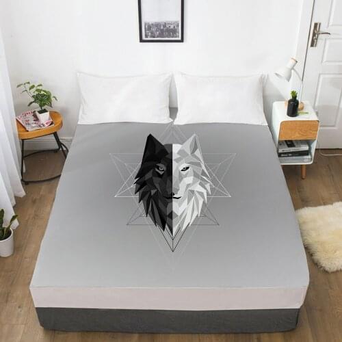 Customize Fitted Sheets Mattress Cover With Elastic Band 3D Bedsheet Linens 200x220 135x200 Bed Sheet Bedding Bohemia