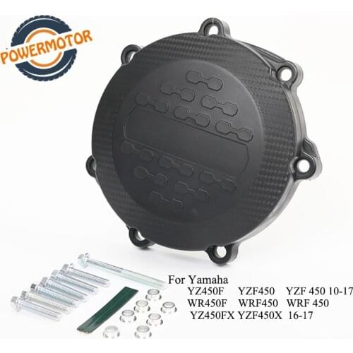 Plastic Engine Right Side Clutch Cover Guard ForYamaha YZ450F YZF450 YZF 450 10-17 WR450F WRF450 WRF 450 YZ450FX YZF450X 16-17