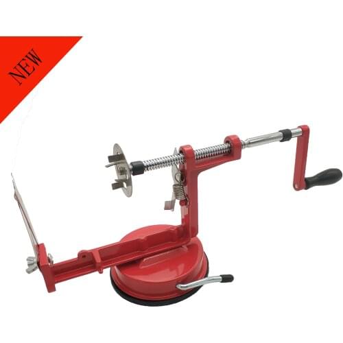 Handy Potato Peeler Manual Potato Tower Crane apple peeler Slicer Stainless Steel Peelers With Rocking Handle Spiral Potat