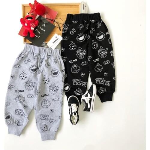 Tonytaobaby Cool Cartoon Design Harem Pants for Boys and Girls Kids Clothes Boys Pants Baby Pants