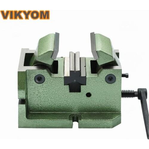 V-type vise Q62 100 CNC machine tool accessories Auxiliary machine tool to complete the processing of grooves holes faces etc