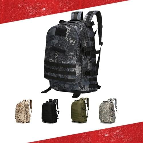 Military Tactical Bags Army Shooting Cs Molle Assault Backpack Outdoor Hiking Trekking Camping Hunting Bag Camo Large Capacity