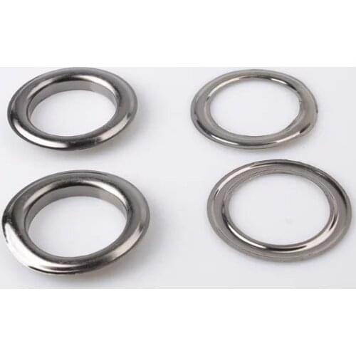 1 9/16 inch New Large Gunmetal Metal Curtain Drapery Hardware Decorative Grommets/Rings with Washer Eyelet 100sets/lot