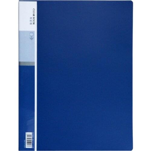 1pcs Deli 5001A4 data documents book page 10 insert clip book file folder