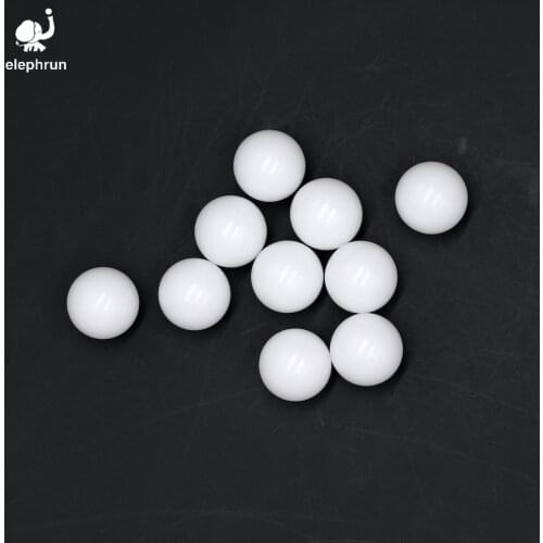 12mm 100pcs Delrin Polyoxymethylene (POM) /Celcon Plastic Solid Balls for Valve component, bearing application
