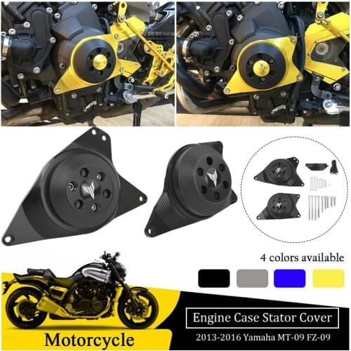 CNC Aluminium Engine Stator Case Plug Clutch Cover Protector For Yamaha MT FZ 09 FZ09 MT09 2014 2015 2016 2017 2018 2019 2020