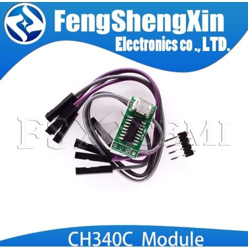 CH340C USB to TTL serial ISP download module 51 STM32 Micro win7 10 CH340T