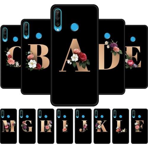 For honor 20s case silicon tpu soft phone cover for huawei honor 20 S back bumper etui black tpu case Funny Custom name Letter
