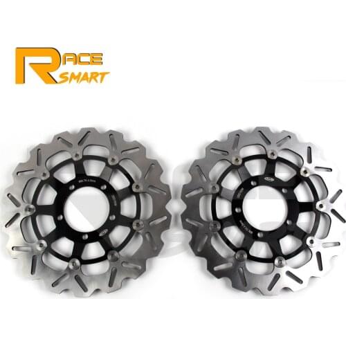 Motorcycle CNC Front Brake Disks For TRIUMPH Street Triple 675 R 2009 - 2012 Discs Rotors Street Triple 675 2007 - 2012