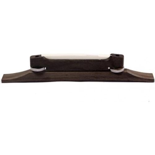 Archtop Guitar Rosewood Bridge with Bone Saddle