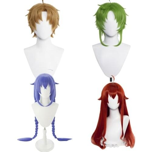 Mushoku Tensei Roxy Migurdia Greyrat Eris Sylphiette Rudeus Greyrat Headwear for Cosplay Costume Suits Halloween Carnival