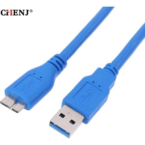 High Speed USB 3.0 A Male AM to Micro B USB 3.0 Micro B Male USB3.0 Cable 0.3m 0.6m 1m 1.5m 1.8m