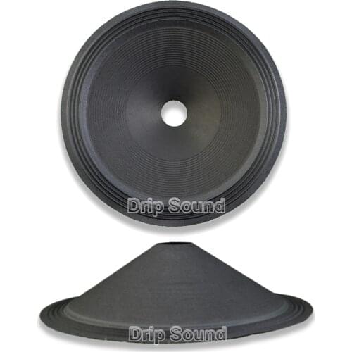 12" inch 293mm 38.5mm Core Speaker Cone Paper Basin Woofer Drum Paper 4-Ring Cloth Edge Trumper Bass Repair Parts #3