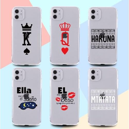 Funny Mustache Poker Soft TPU Clear Phone Case For iPhone 11 12 Pro Max Mini X XS XR 7 8P Transparent Shockproof Back Cover