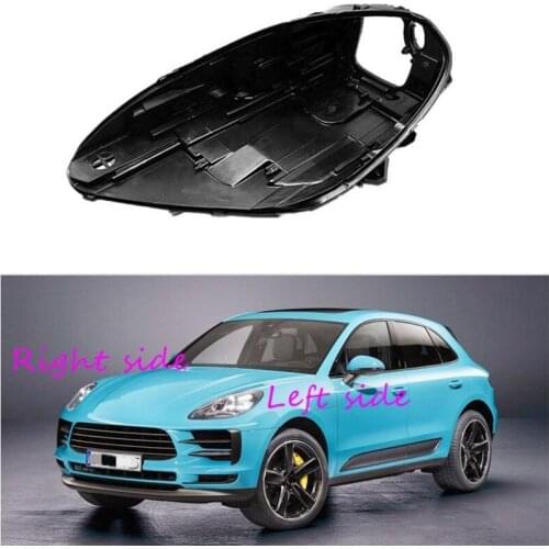 Headlight Base for Porsche Macan 2019 2020 Headlamp House Car Rear Base Front Auto Headlight Back House