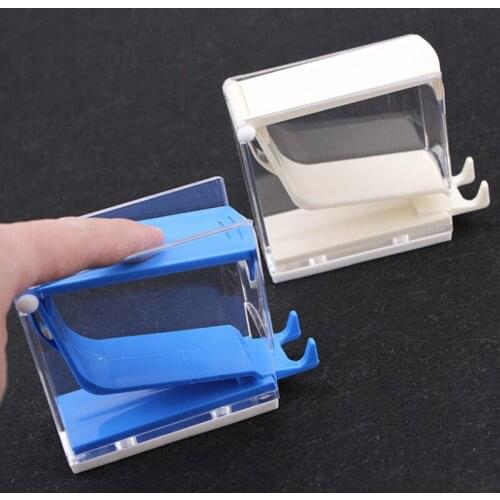 Dental Cotton Roller Box Dispenser Press Type Lab Use Tampons Oral Cotton Lap Box