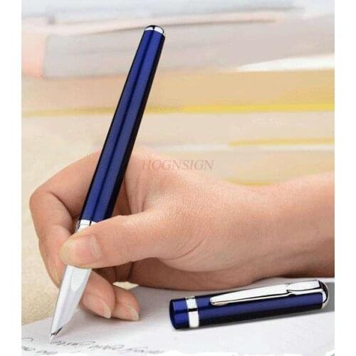 Pen elementary school students writing in adult posture