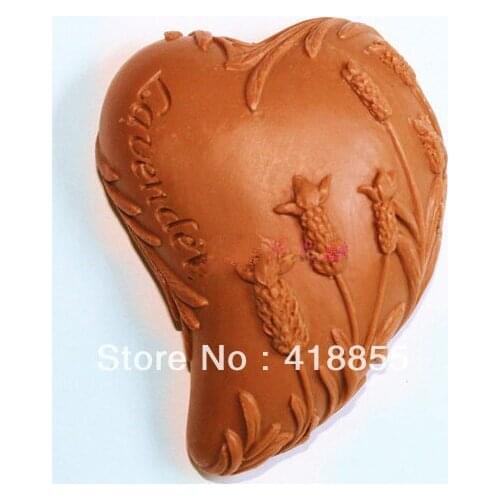 Silicone Soap Mold Craft Molds Plant Soap Molds Cake Decoration Wheat Mold NO.SO-101 Przy Lily Iof The Valley Craft Art Moulds