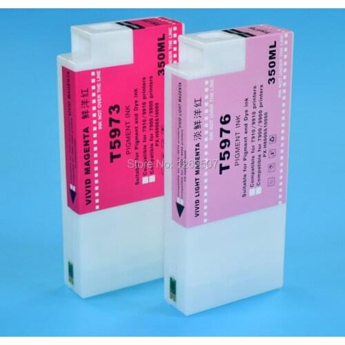Compatible Ink Cartridge For Epson Stylus PRO7890 Inkjet Printer 350ml pigment ink cartridges
