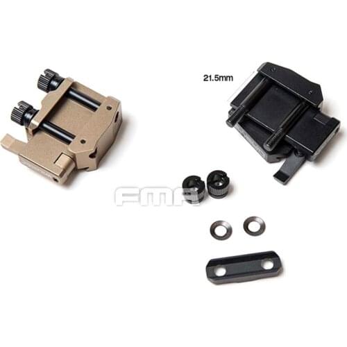 Tactical Airsoft FMA Helmet Flip Mount NVG Mount BK/DE tb1316