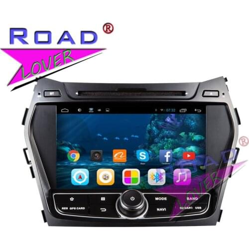 TOPNAVI 2G+32GB Android 6.0 Quad Core Car PC System DVD Player For Hyundai IX45/Santa Fe 2013-2014 Stereo GPS Navigation Radio