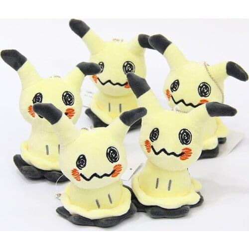 Japanese version of Pokemon nirvana food to play Pikachu ornaments Mimikyu doll pendant toy gift