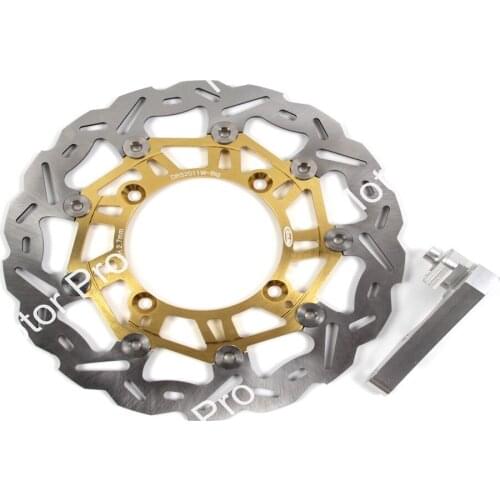 1 PCS FOR KAWASAKI KX 125 250 2006 2007 2008 KX125 KX250 CNC Floating Front Brake Disc Rotor brake disk CNC aluminum