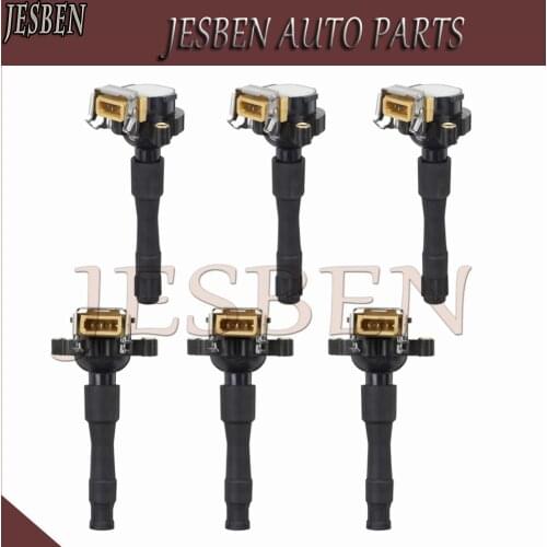 12131748017 6P Ignition Coil fit for BMW 320I Z3 323CI 323I 323IS 323TI 328CI 328I 328IS 528I 330CI 330I 330XI 530I X5 M3 M5 Z8