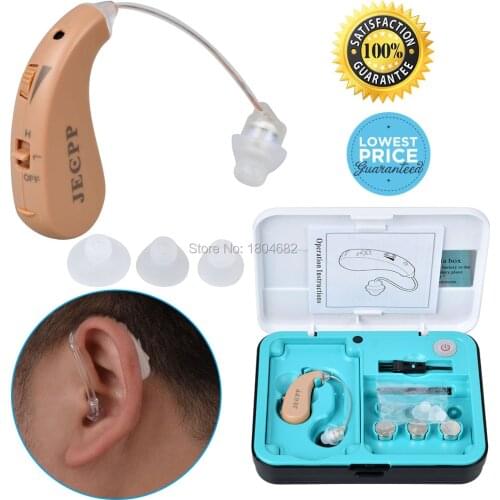 2020 Hearing Aids Small Portable Behind The Ear Sound Amplifier Digital Adjustable Hearing Aid Ear Care for Elderly