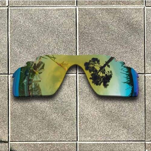 24K Gold Polarized Sunglasses Replacement Lens for-Oakley RadarLock Path Vented Frame 100% UV Protection Good Fitness
