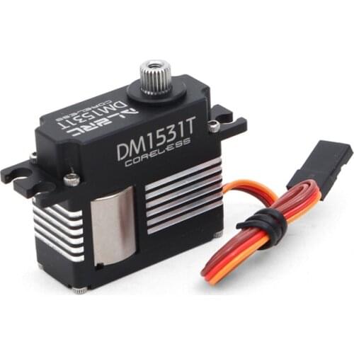 ALZRC -450 380 500 Helicopter Parts DM1531T Medium Digital Metal Locked Rudder Servo DM1531T