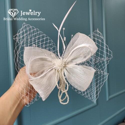 CC Butterfly Shape Hair Clips Wedding Accessories for Women Engagement Jewelry Bridesmaids Hairwear Romantic Hairgrips Gift 4017