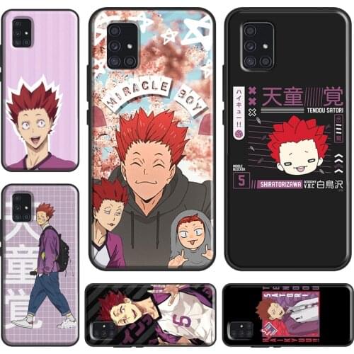 Tendo Satori Haikyuu Anime Case For Samsung A52 A12 A32 A42 A72 A71 A51 A31 A11 A21S A20e A20S A40 A50 A70 A02S Cover