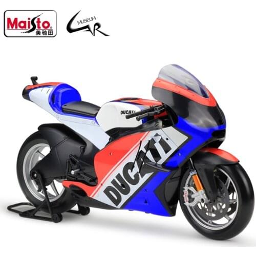 Maisto 1:6 Model Car Simulation Alloy Metal Toy Motorcycle Childrens Toy Gift Collection Model Toy DUCATI DESMOSEDICI 2011