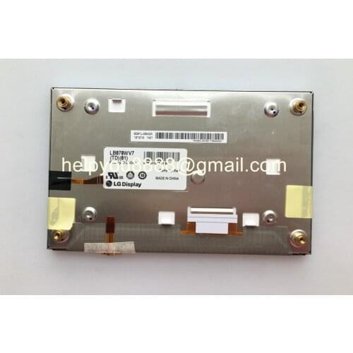 Original 7inch LCD screen LB070WV7 TD01 LB070WV7-TD01 touch Display for Hyundai Car Navigation TFT LCD Monitors