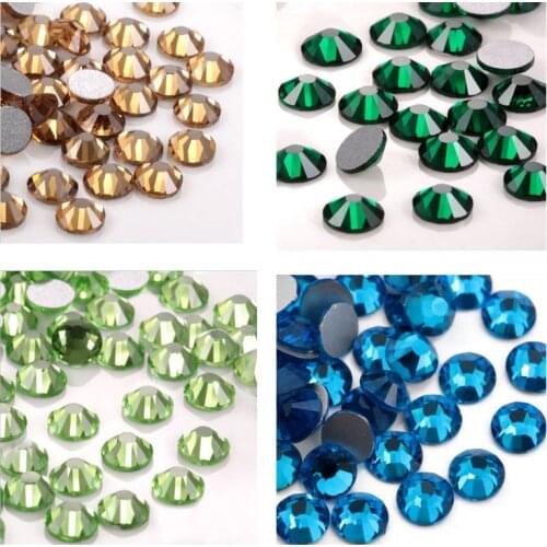 Swarovsky Promotion Non Hot Fix Rhinestones For Nail Art Decoration Flatback Crystal Stones Strass