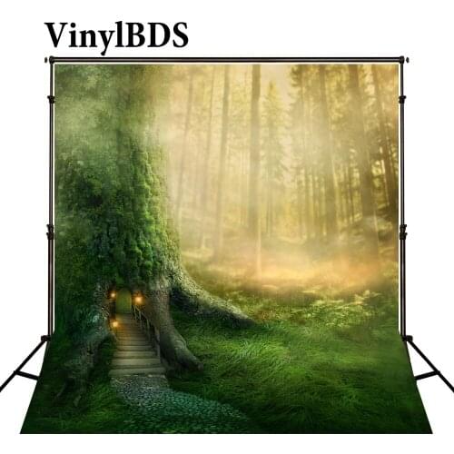 VinylBDS Photo Background Photography Scenic Backdrops Children Photo Background Forest Photography Backdrops for Photo Studio