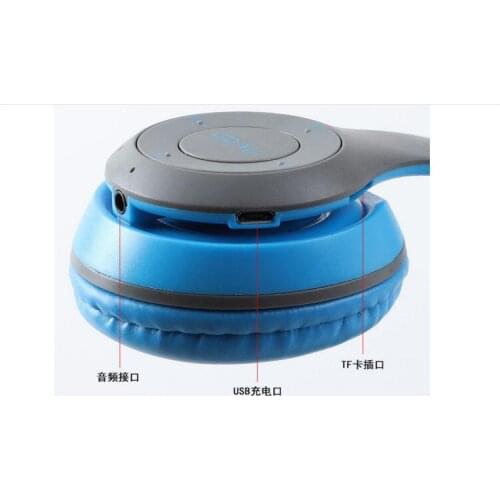 High quality P47 Wireless Headset Bluetooth Foldable Stereo Gaming Headset with Microphone for Pc Mobile Phone Mp3