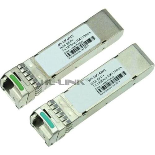 LODFIBER SFP-10G-BXU1/SFP-10G-BXD1 H-UA-WEI Compatible Pair of BiDi SFP 10G 10km Transceiver