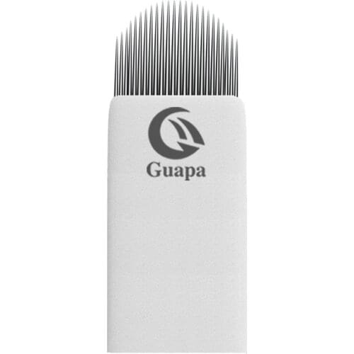 0.15mm 24U Lamina Tebori Flex Microblading U-Nano Blades 24 pins Stainless Steel for Permanent makeup 3D Nano Eyebrow Manual pen