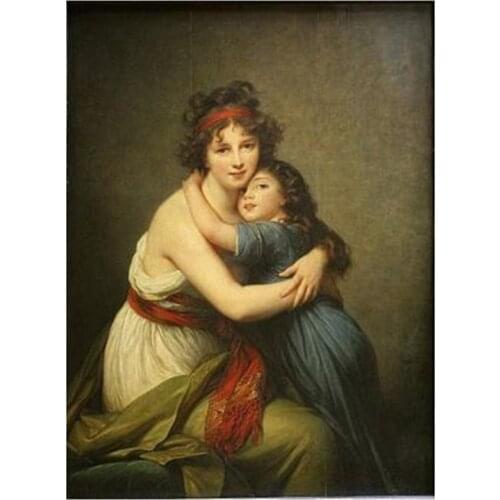 5D DIY Full Round Diamond Painting World Famous Paintings Character Cross Stitch 3D Embroidery Rhinestone Mosaic Home Decor Y162