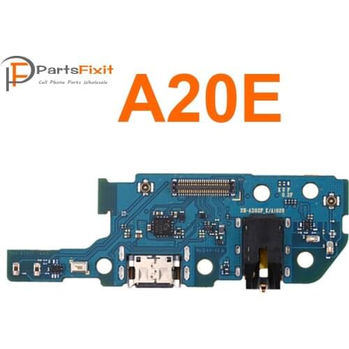 For Samsung Galaxy A20E USB Charging Dock Connector with IC Charging Port Microphone Flex Cable with IC Replacement Parts