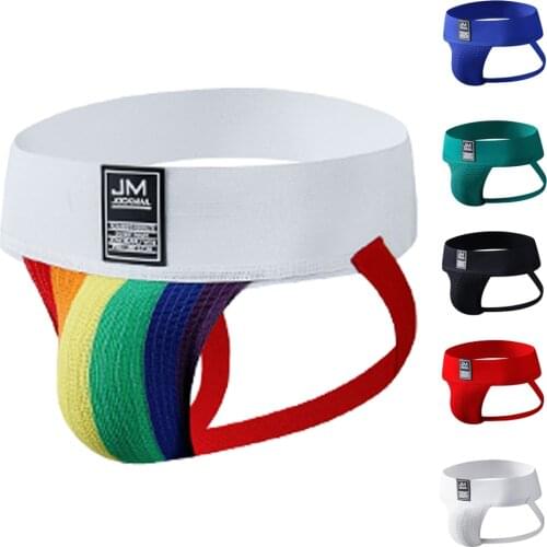 Jockstrap men Jindian addicted underwear string gay cockring sports fitness suspensorios gays suspensorio masculino calzoncillos